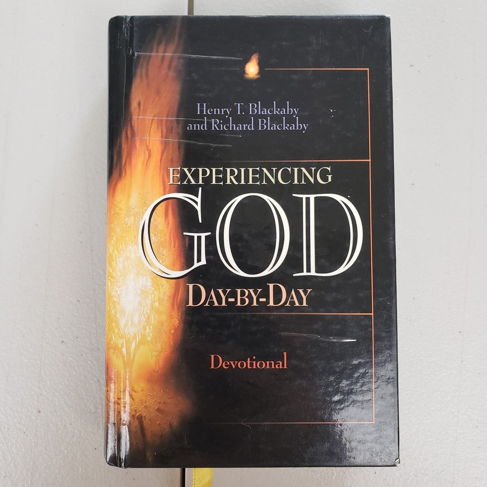 Experiencing God Day-By-Day Devotional Henry Blackaby Hardcover 1998 Book